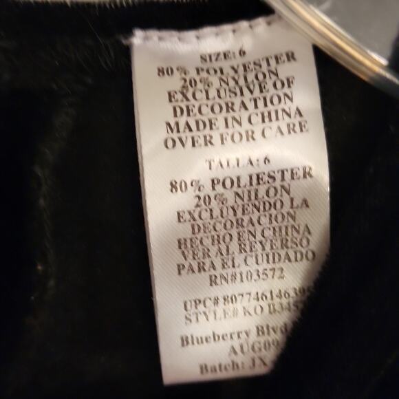 Blueberi Boulevard Dark Blue Sparkly Dress - Picture 7 of 8